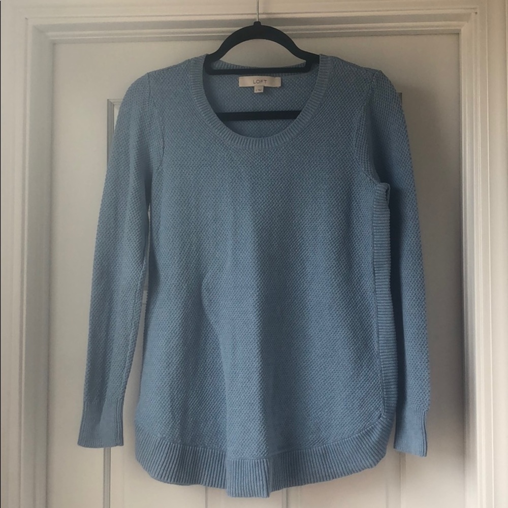 LOFT Blue Sweater